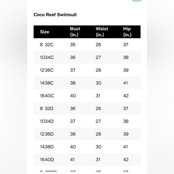 Coco Reef Women's Contours Bandeau
Mesh Tummy-Control One-Piece Swimsuit Spice - Picture 13 of 13